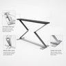 Non-Backlit SEG Foldable Display Counter