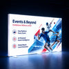 SEG Fabric LED Backlit Light Box- 4m W x 2.5m H
