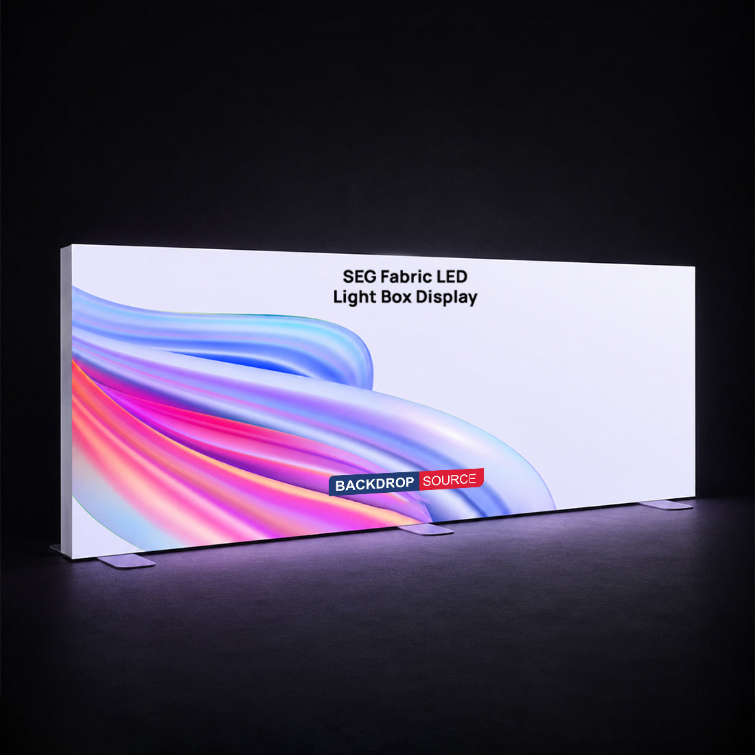 SEG Fabric LED Backlit Light Box - 5m W x 2.5m H