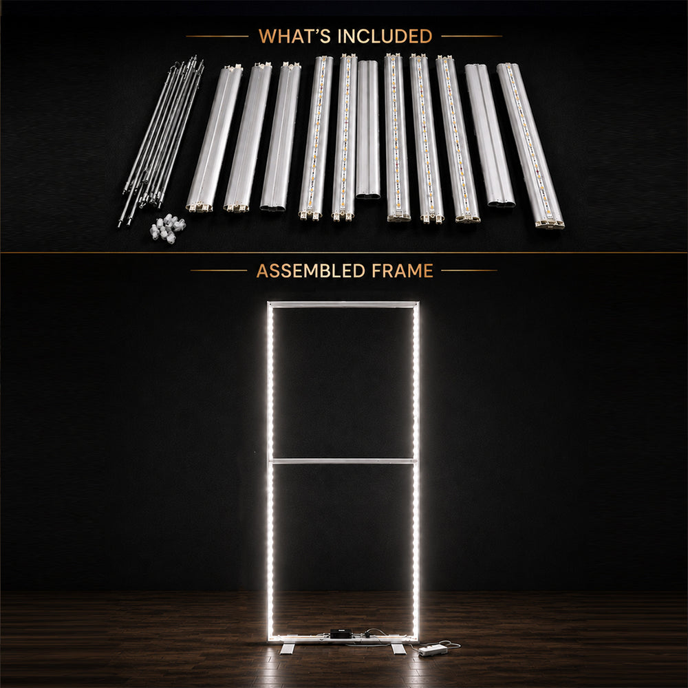 SEG Fabric LED Light Box - 0.85m W x 2m H
