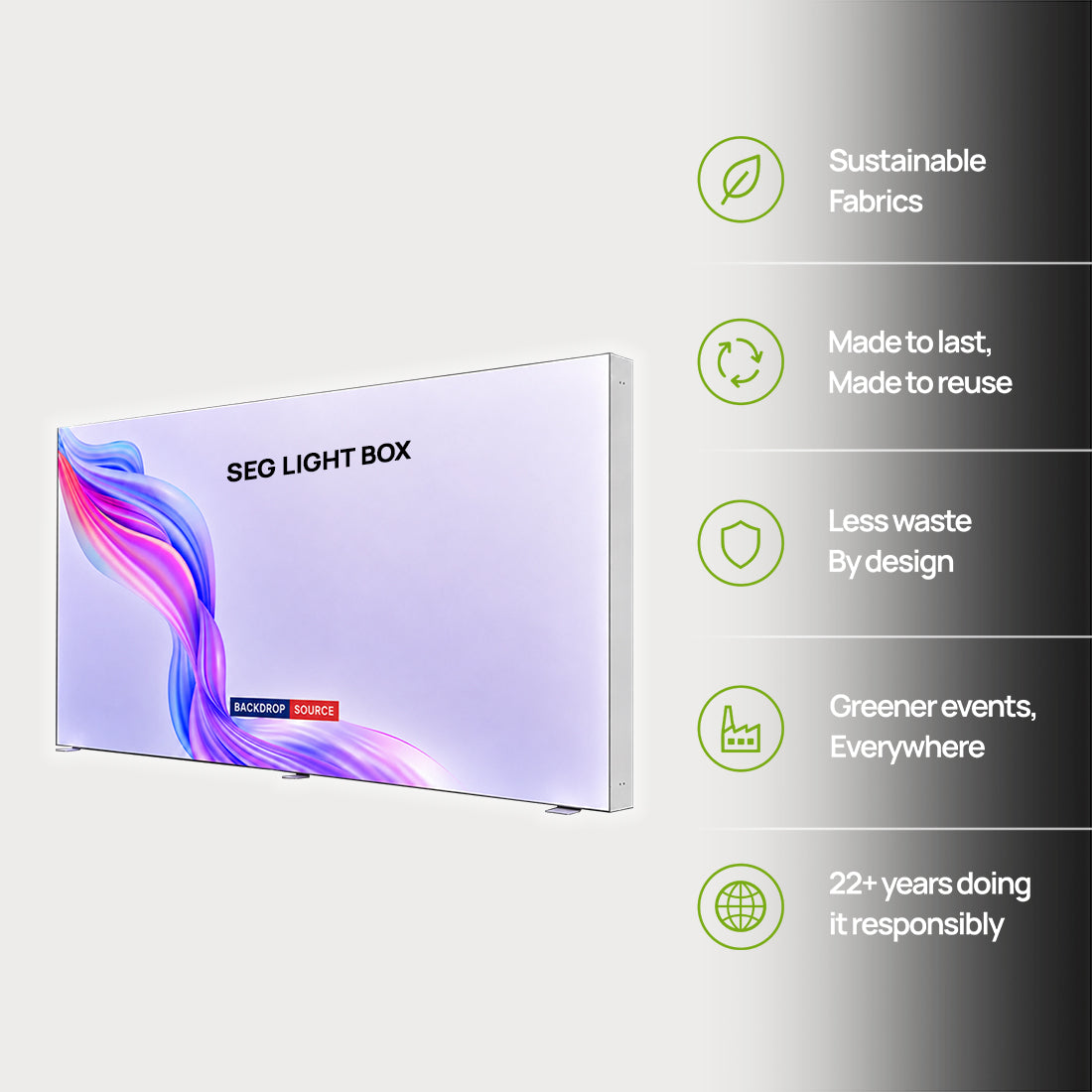 SEG Fabric LED Light Box - 6m