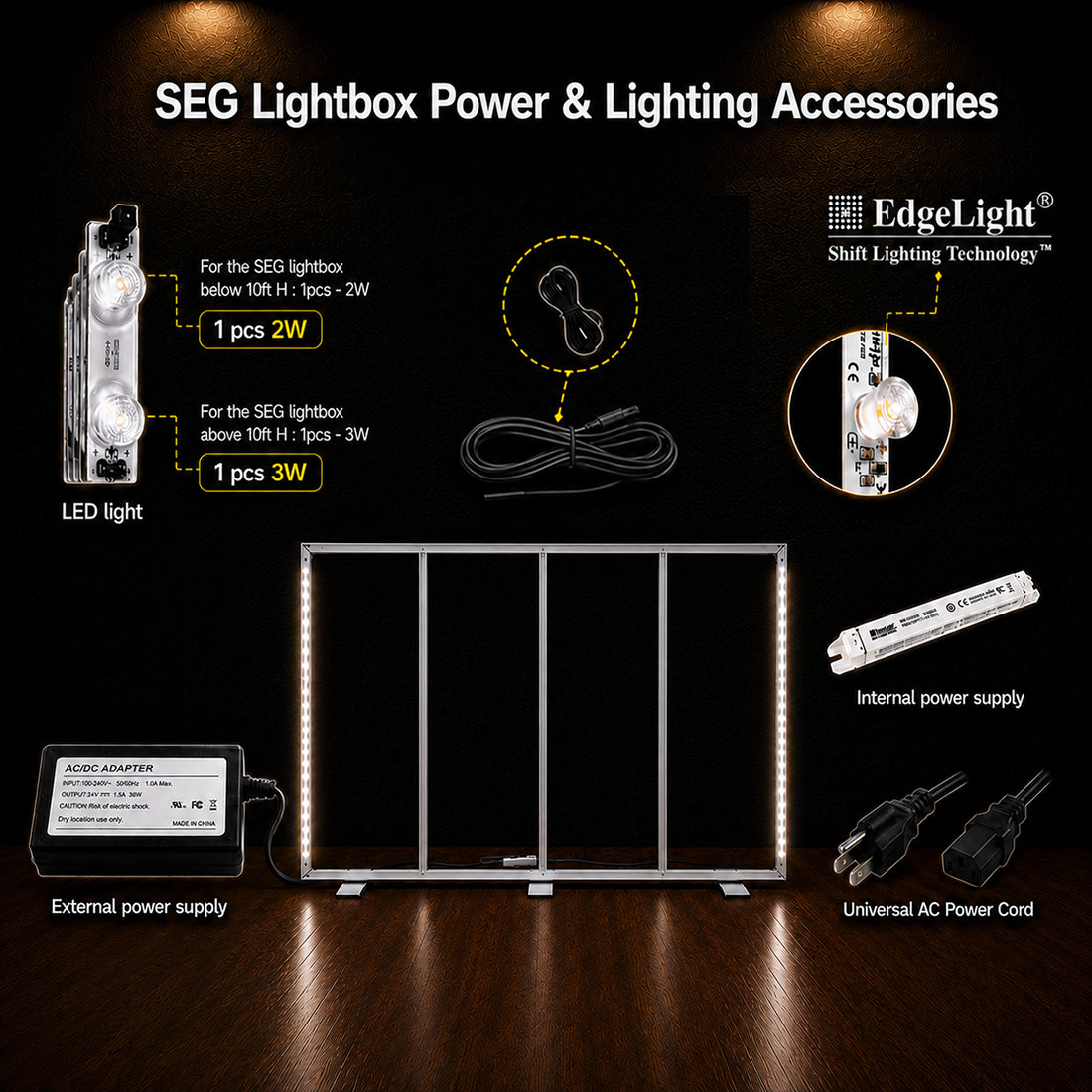 SEG Fabric LED Light Box - 6m