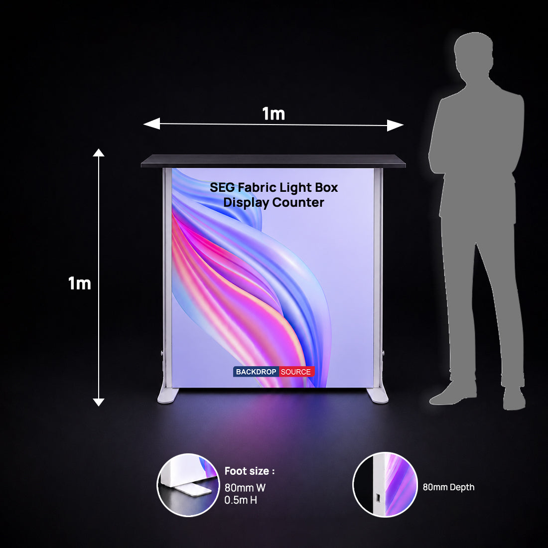 SEG Light Box Display Counter