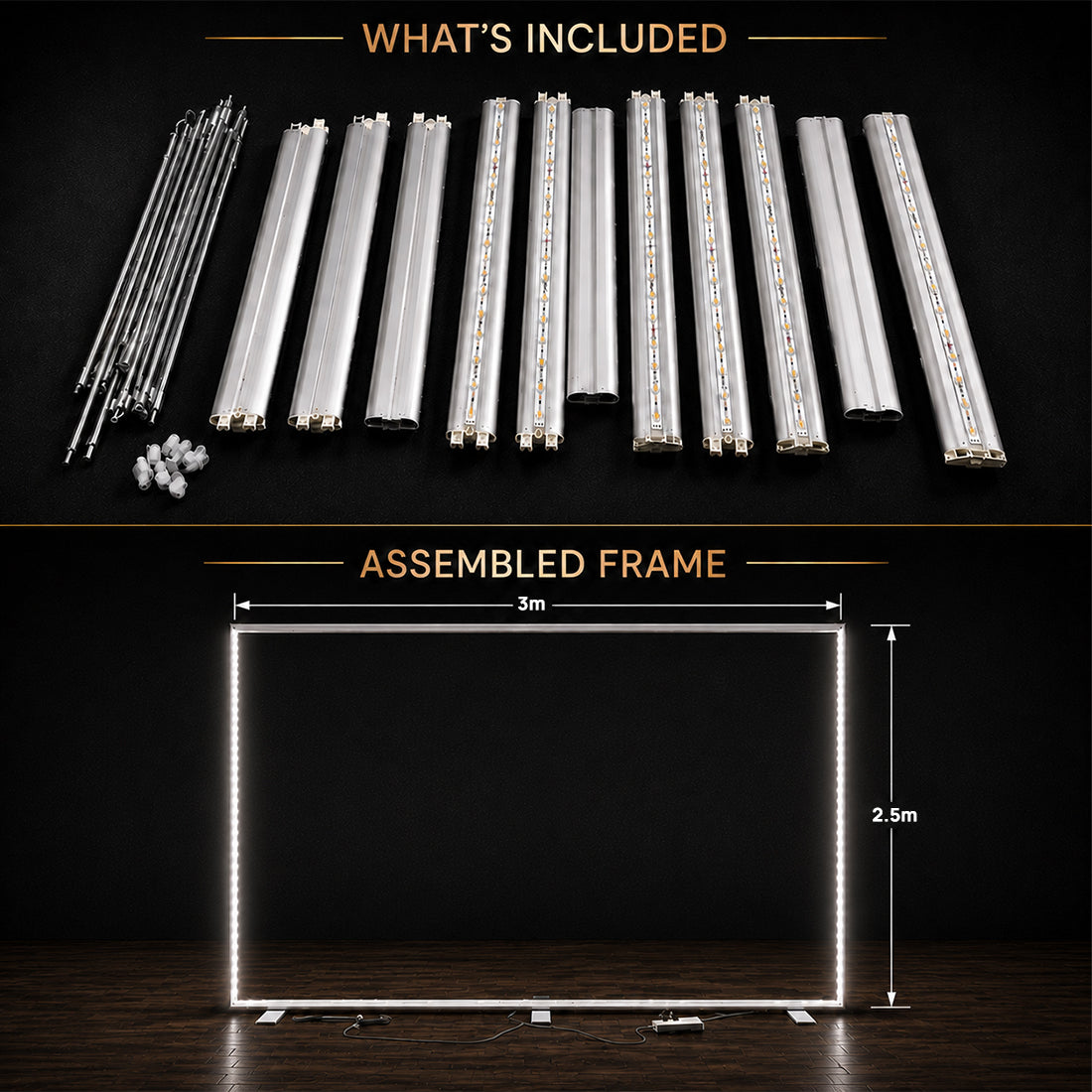 SEG Fabric LED Light Box - 3m W