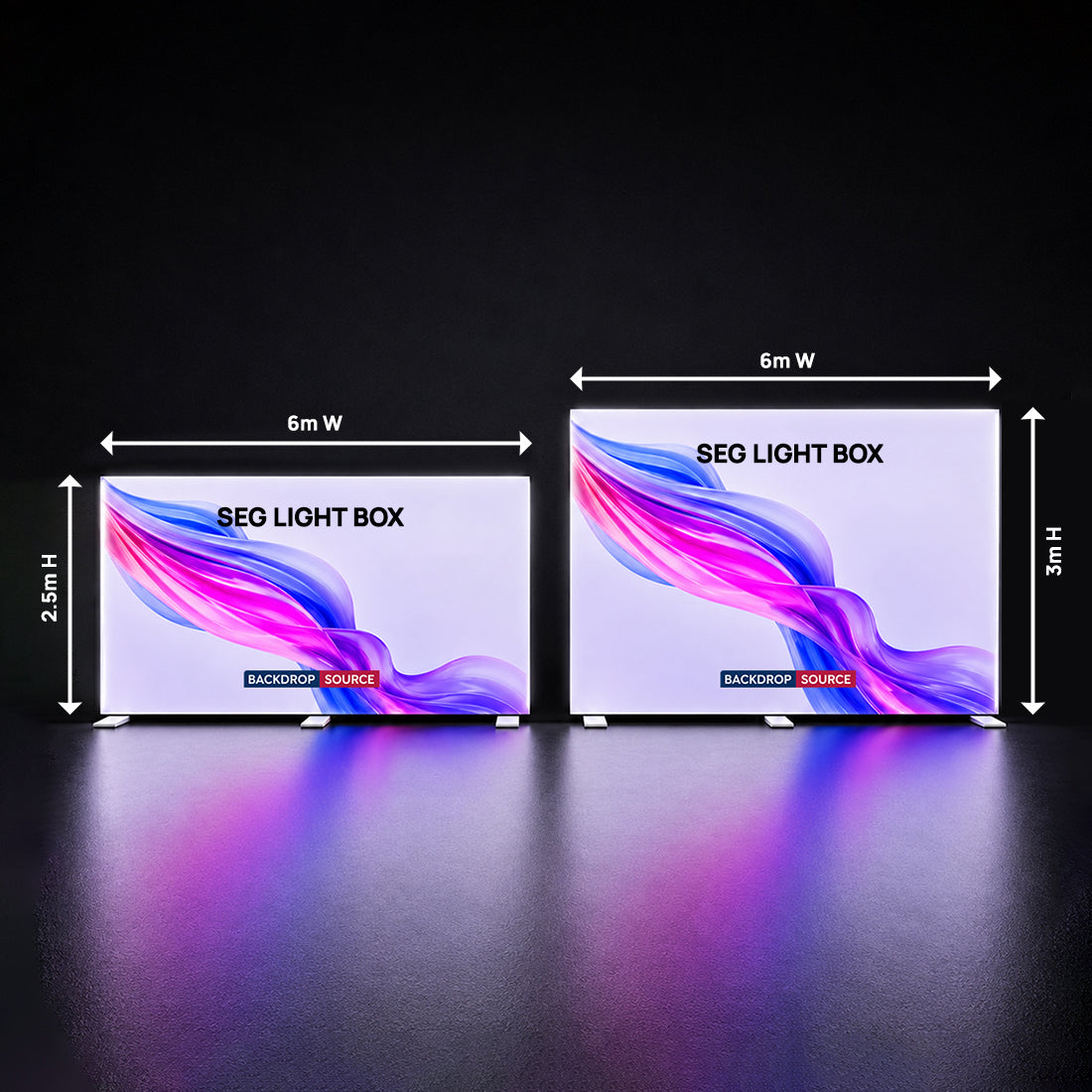 SEG Fabric LED Light Box - 6m