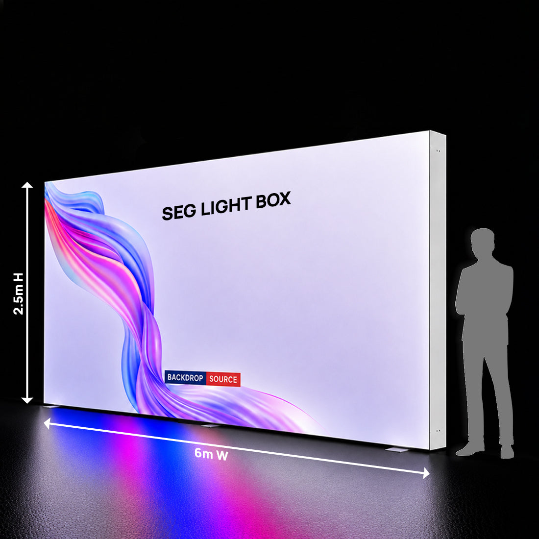 SEG Fabric LED Light Box - 6m
