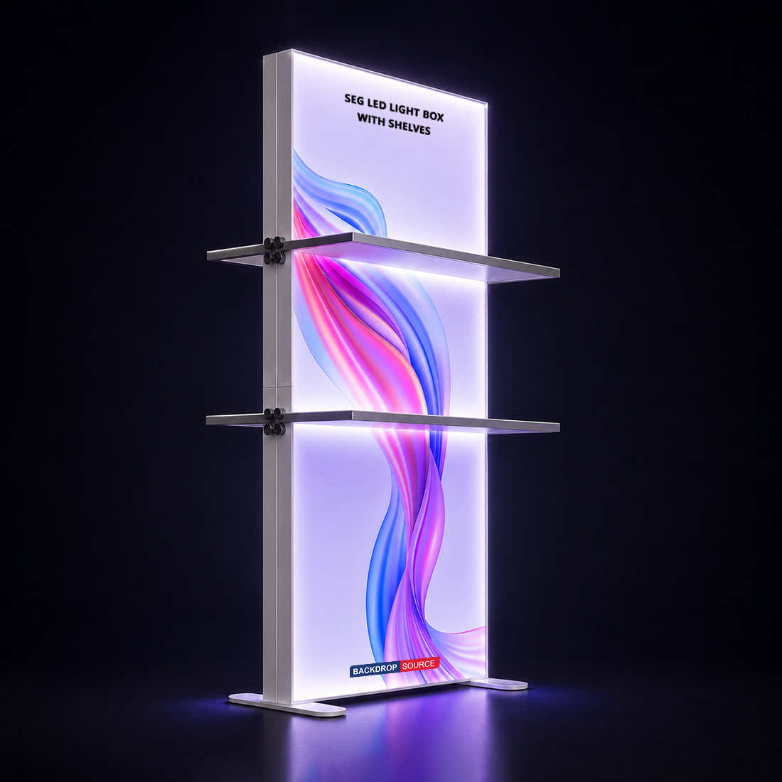 SEG LED Light Box with Shelves