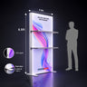 صندوق إضاءة LED مع أرفف