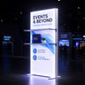صندوق إضاءة LED مع أرفف