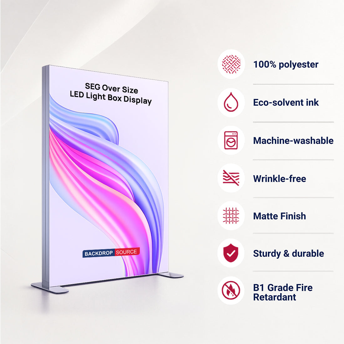 SEG Over Size LED Light Box Display - 4m Height