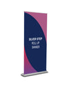 Silver Step Roll Up Banner - Backdropsource