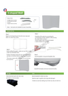 S Shape Wave Tension Fabric Media Wall.