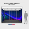 Shell Scheme Exhibition Graphics for 6m Wide x 3m Depth Booth