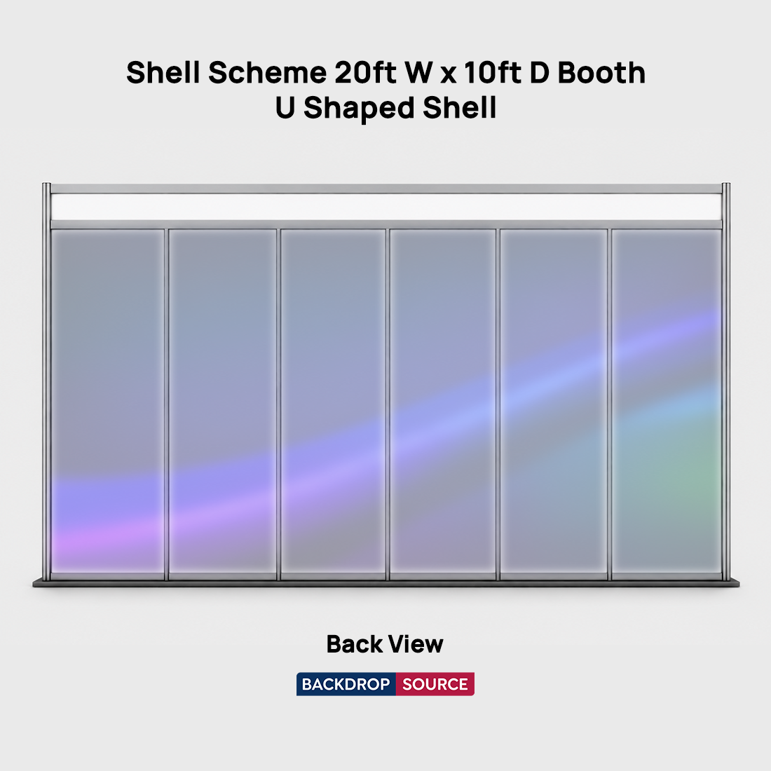 Shell Scheme Exhibition Graphics for 6m Wide x 3m Depth Booth