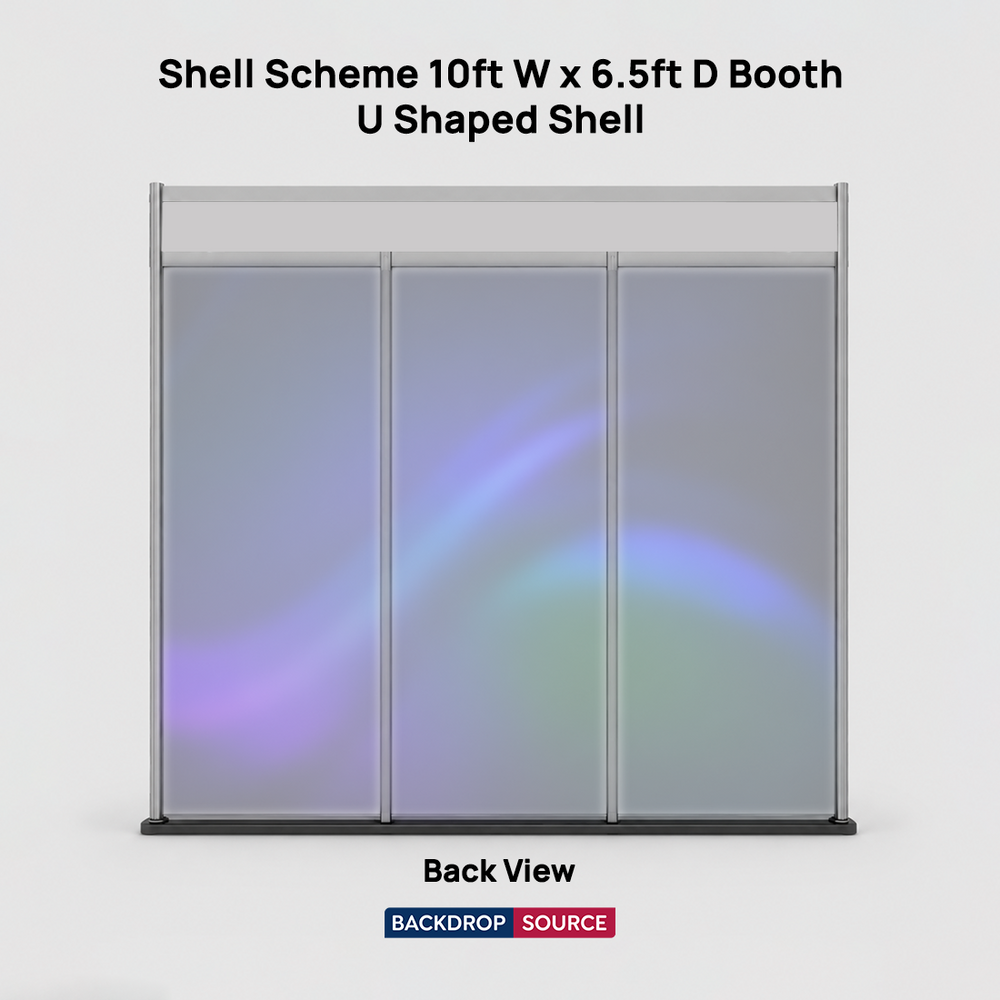 Shell Scheme Exhibition Graphics for 3m Wide x 2m Depth Booth