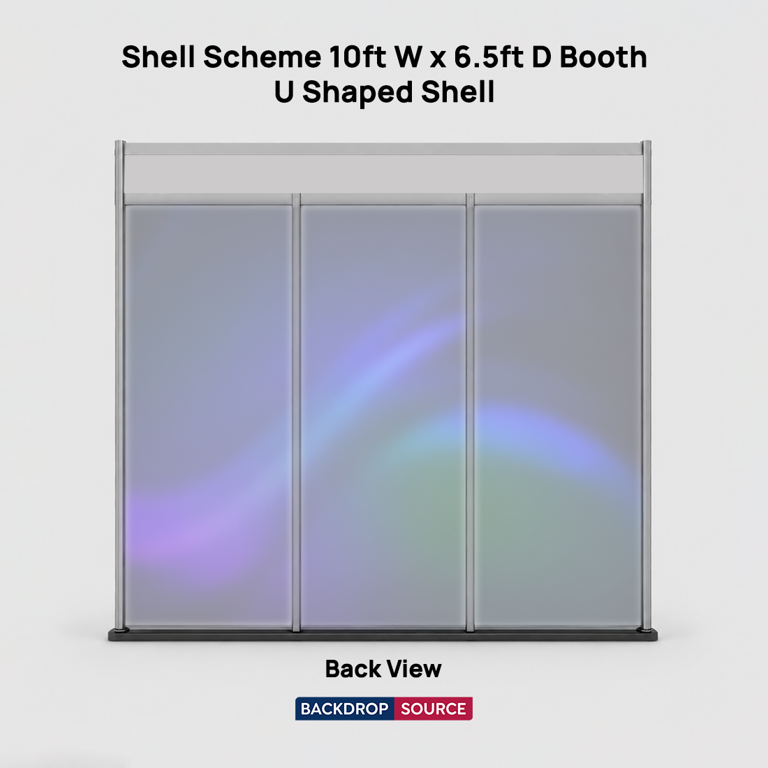 Shell Scheme Exhibition Graphics for 3m Wide x 2m Depth Booth