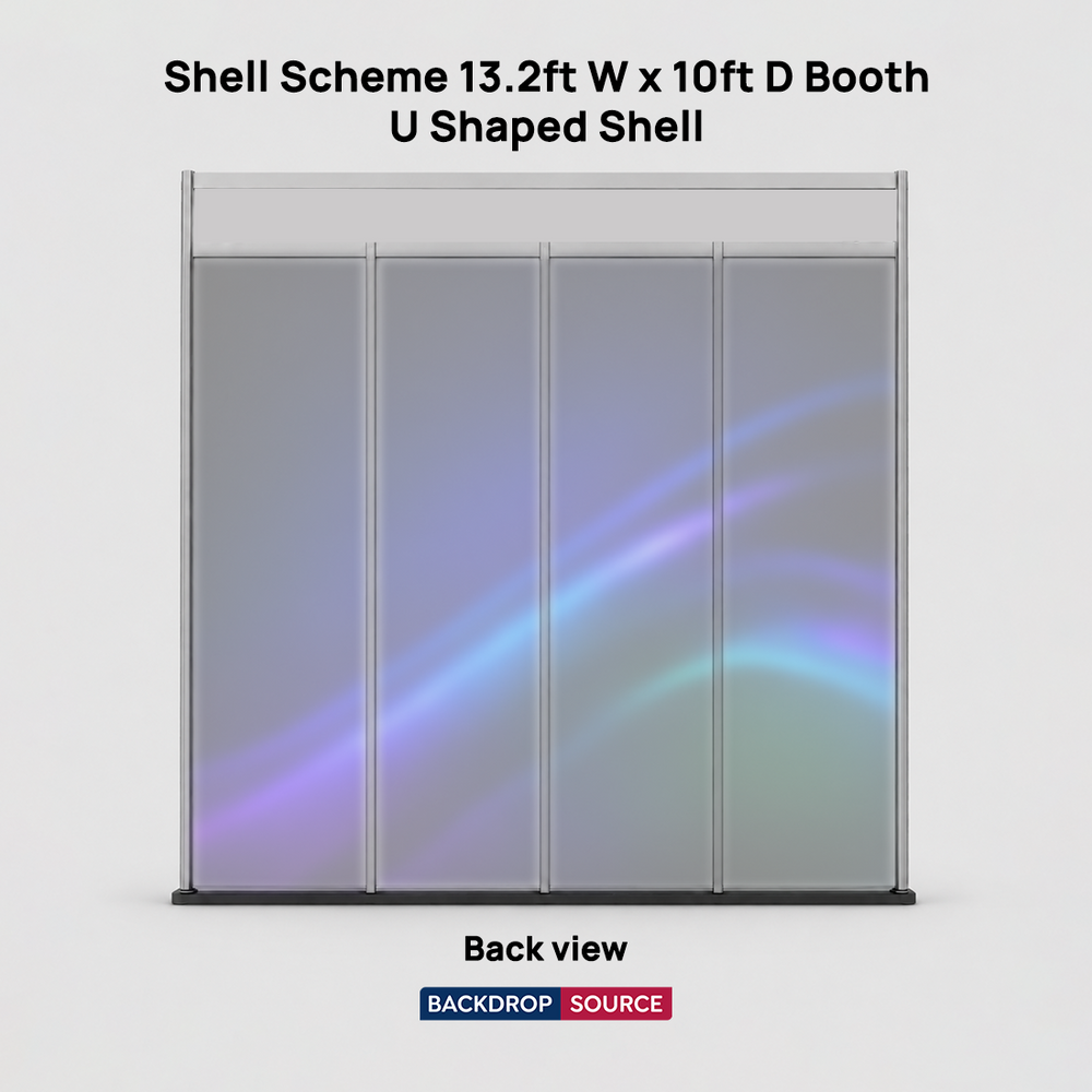 Shell Scheme Exhibition Graphics for 4m Wide x 3m Depth Booth