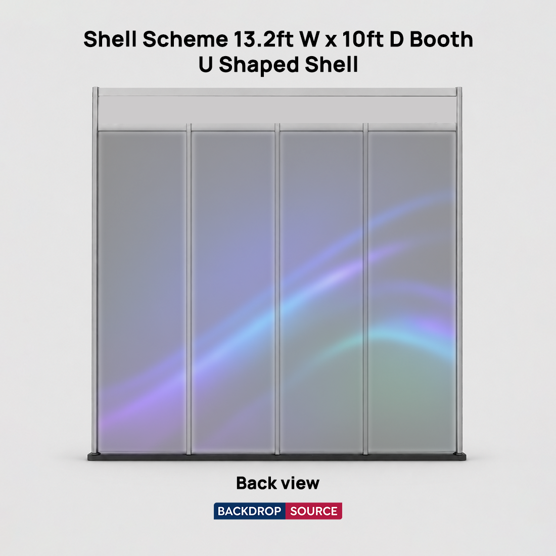 Shell Scheme Exhibition Graphics for 4m Wide x 3m Depth Booth