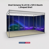 Shell Scheme Exhibition Graphics for 5m Wide x 3m Depth Booth