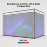 Shell Scheme Exhibition Graphics for 5m Wide x 3m Depth Booth