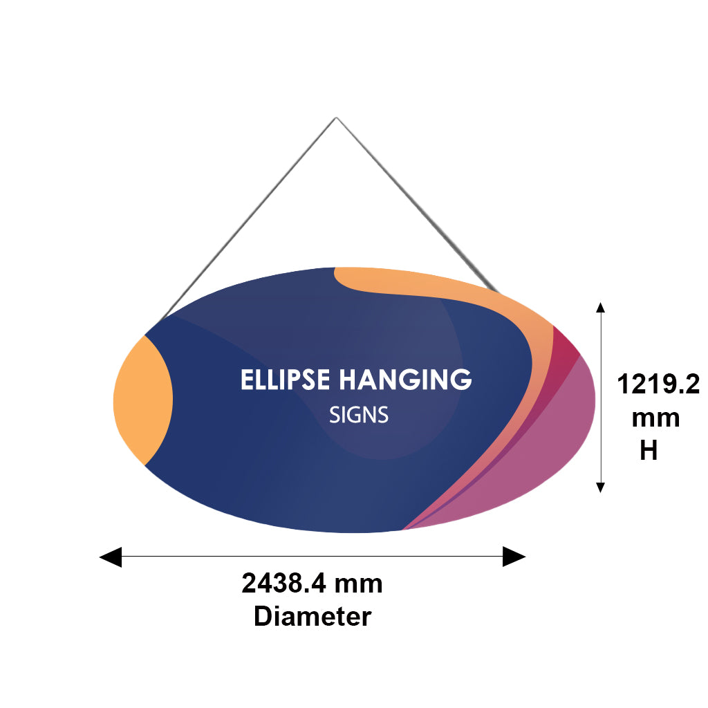 لافتة معلقة من Sky Tube Ellipse