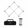 Small Triangular Fabric GeoMetrix Pop Up Grid Display
