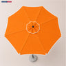 Tilting Patio Umbrellas With Valances – 2.7m x 2.7m
