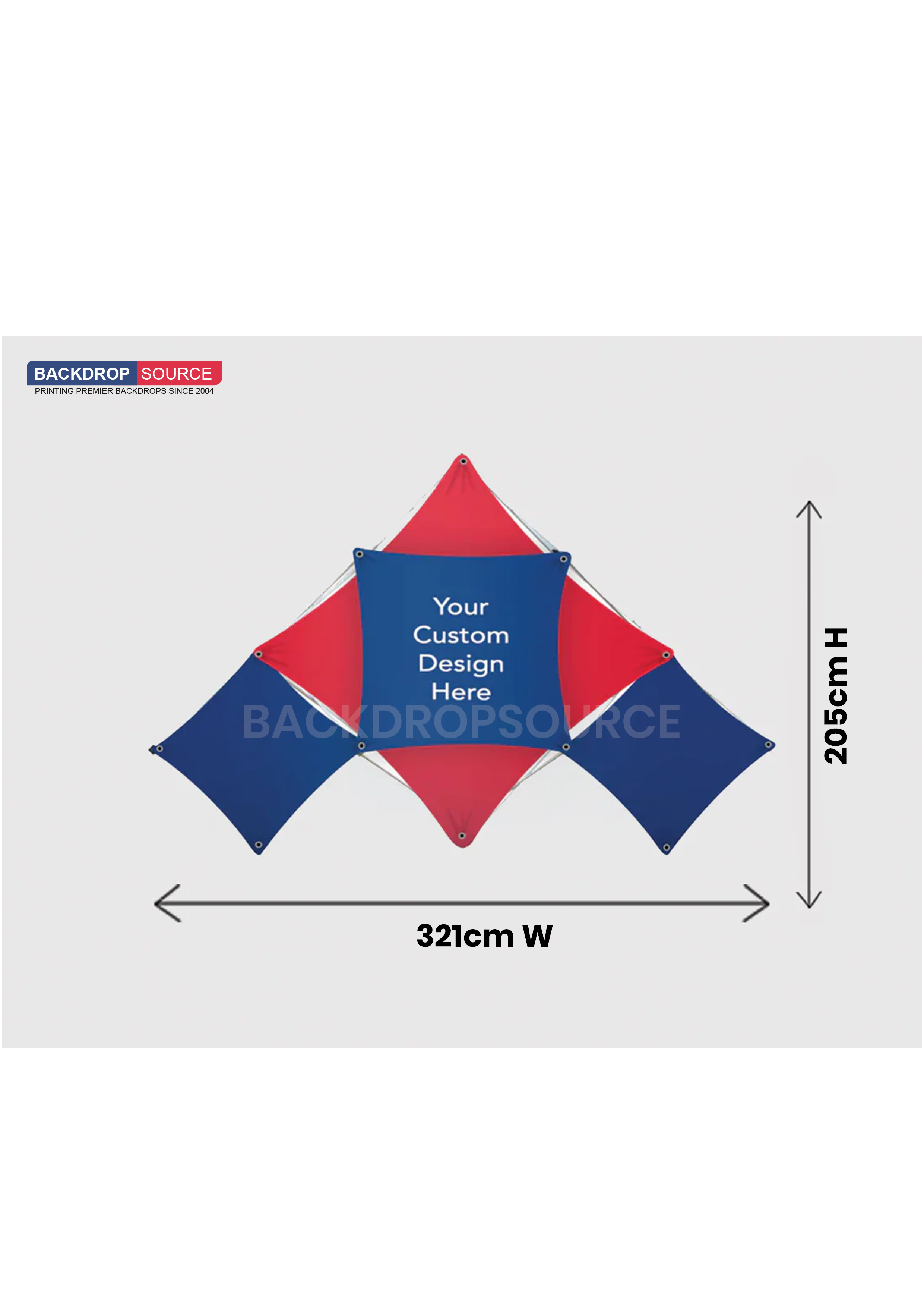 مثلثي (متوسط) - عرض شبكة GeoMetrix المنبثقة