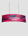 Curved Hanging Banner