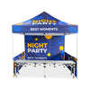 3m x 3m Custom Event Tent with Folding Counter Table