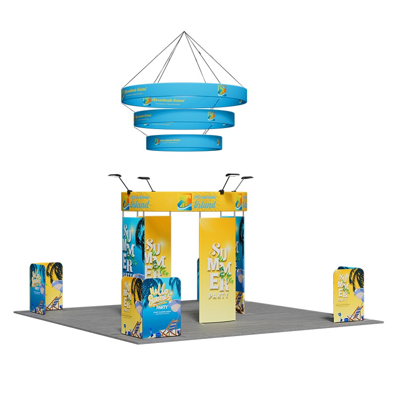 Modular Booth Kits 6m x 6m - Model 21