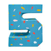 Freestanding 3D Number Display Banner