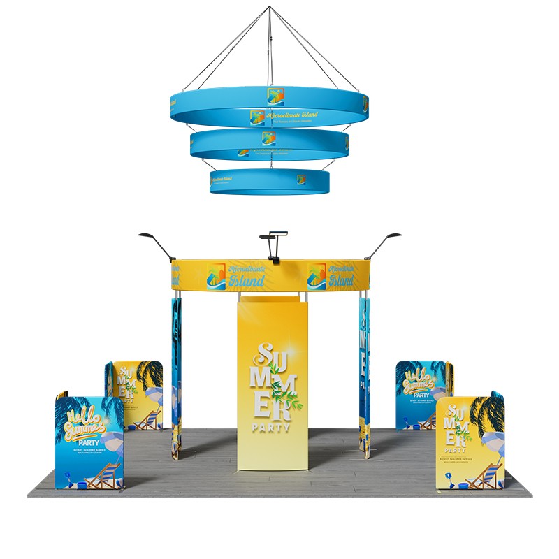 Modular Booth Kits 6m x 6m - Model 21