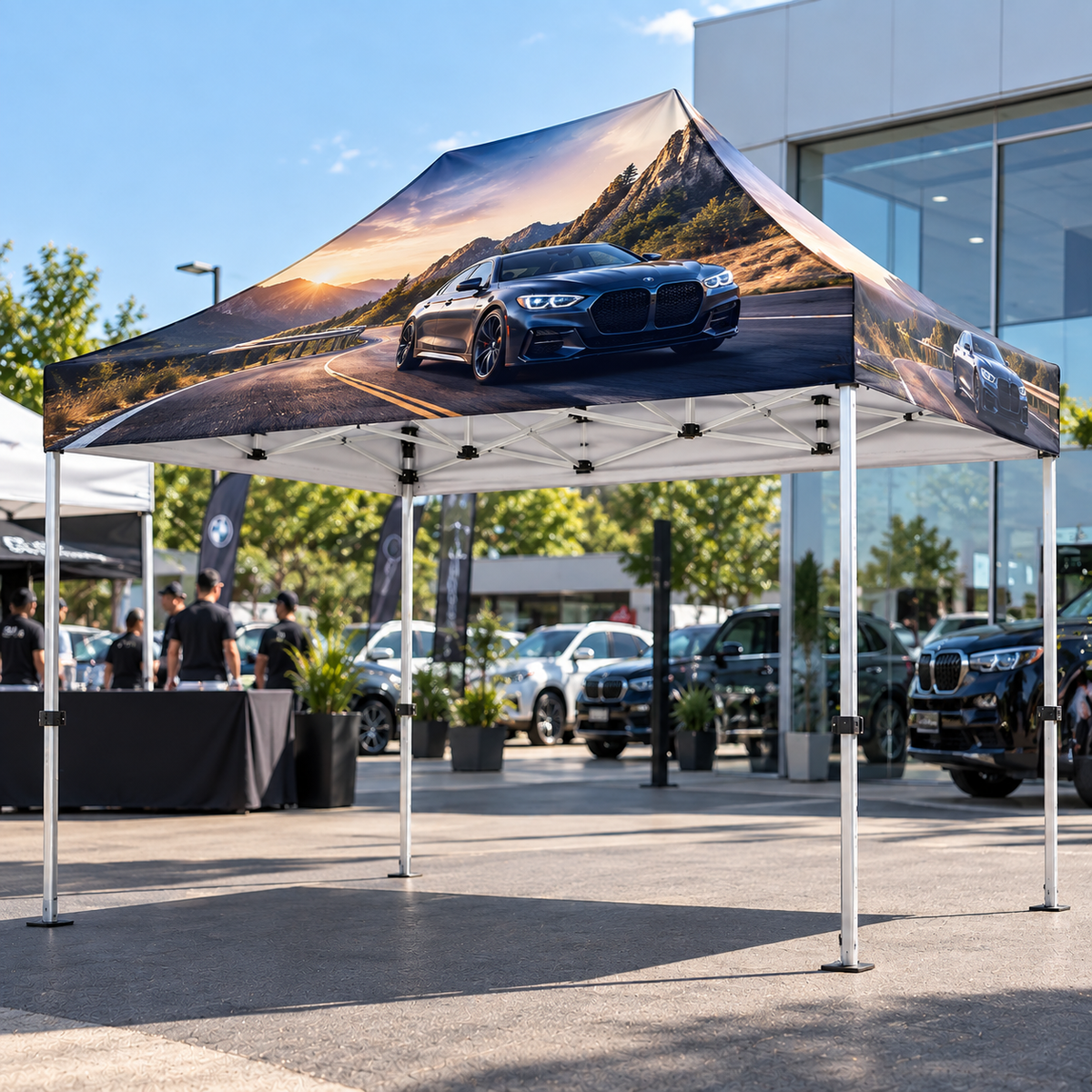 3m x 4.5m Lighted Canopy Tent