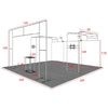 Modular Booth Kits 6m  x 6m - Model 16