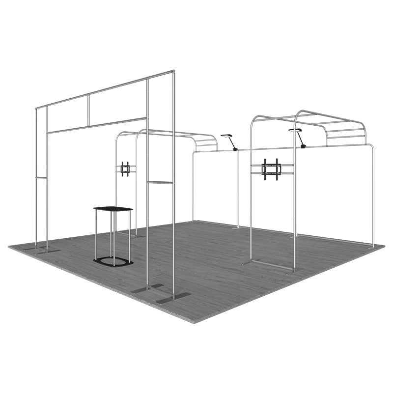 Modular Booth Kits 6m  x 6m - Model 16