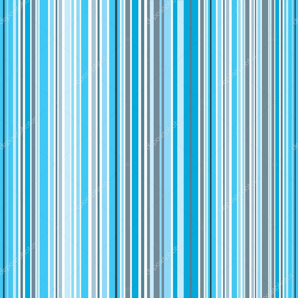 Verticle Blue Pattern Stripe Print Photography Backdrop
