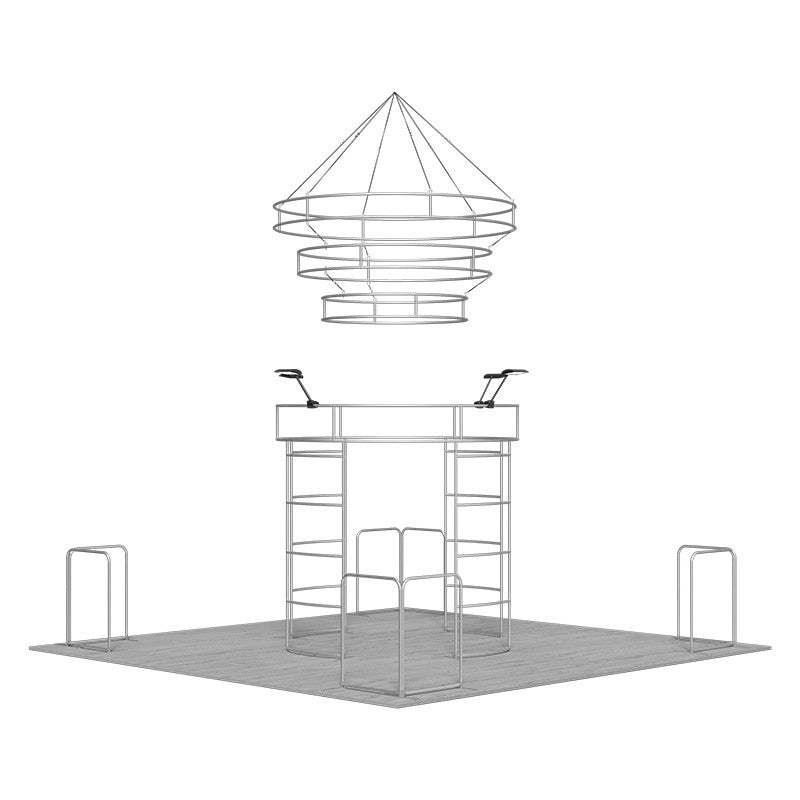 Modular Booth Kits 6m x 6m - Model 21