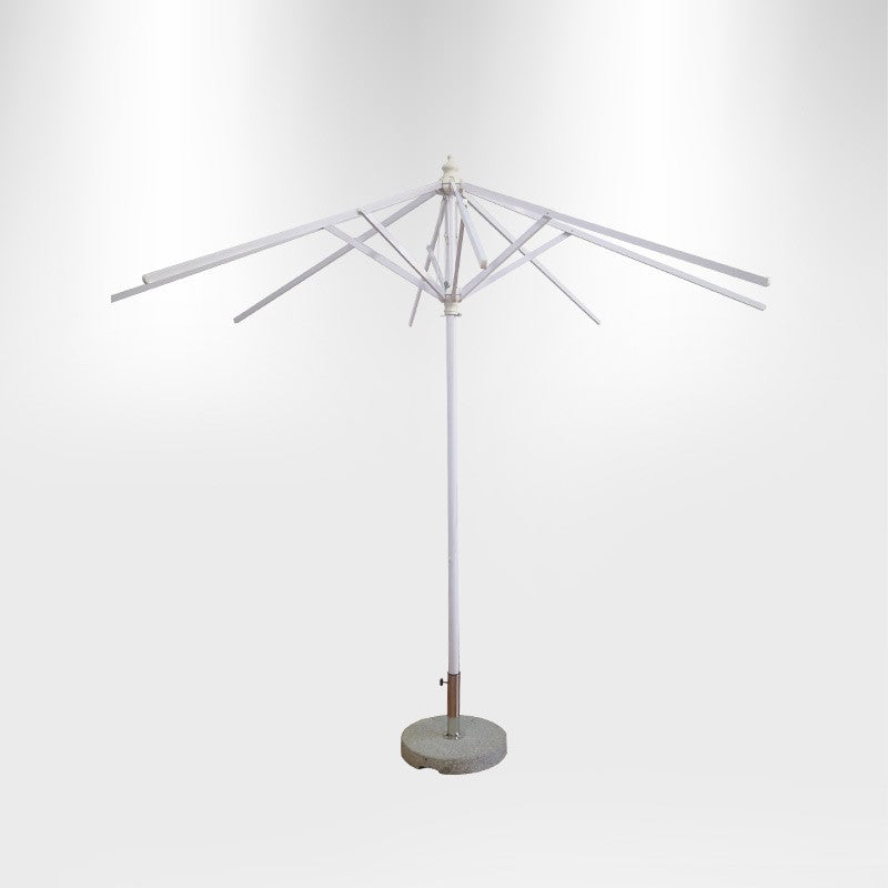Square Market Umbrellas With Valances  – 3m x 3m