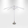Square Market Umbrellas With Valances  – 3m x 3m