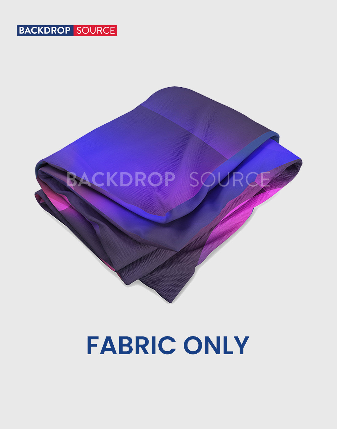 Straight Tension Fabric Backdrop Media Wall