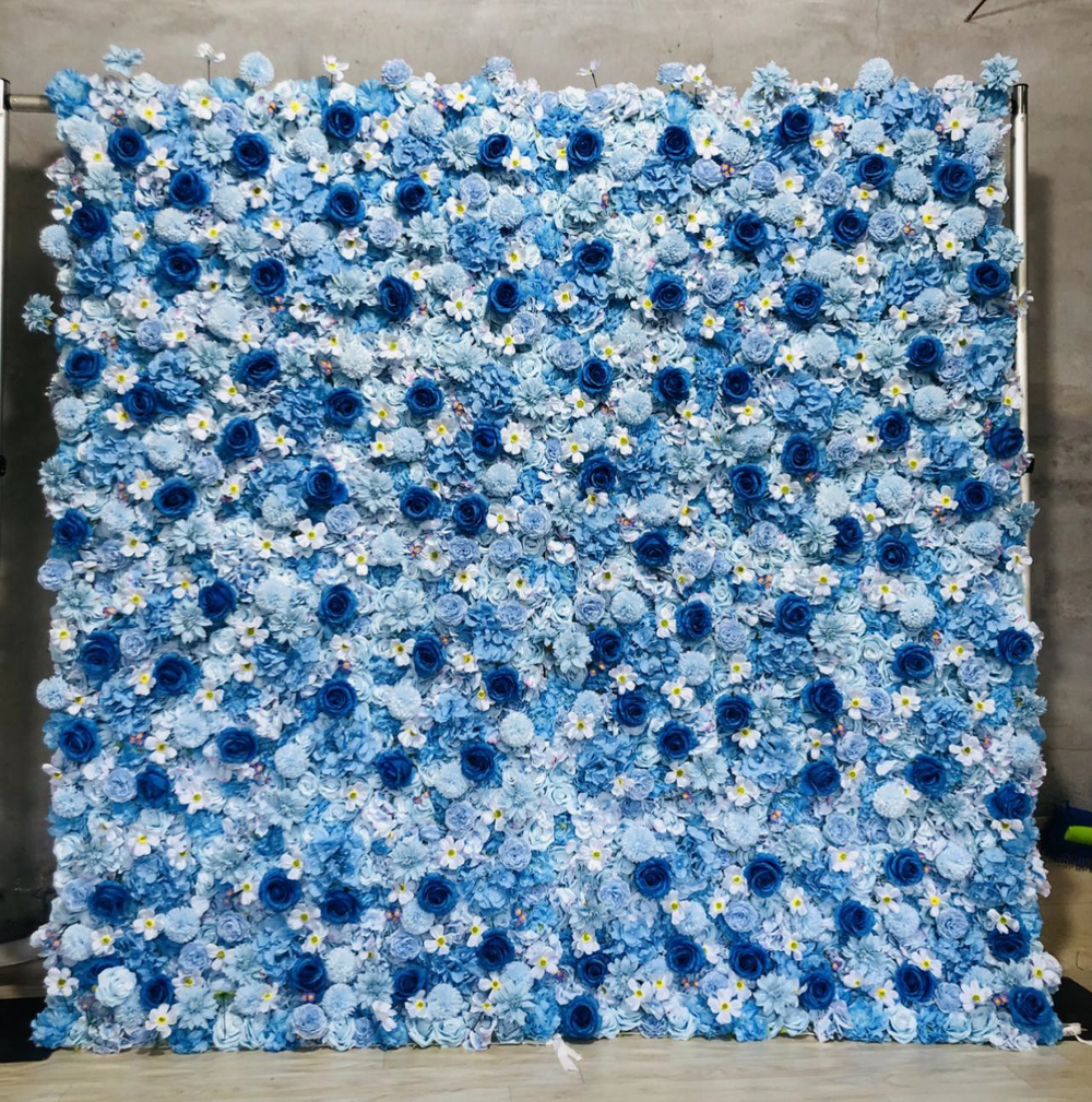 Artificial Floral Event Wall Backdrop – Style 10