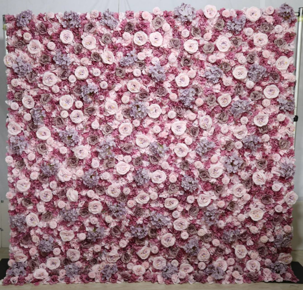 Artificial Floral Event Wall Backdrop – Style 58