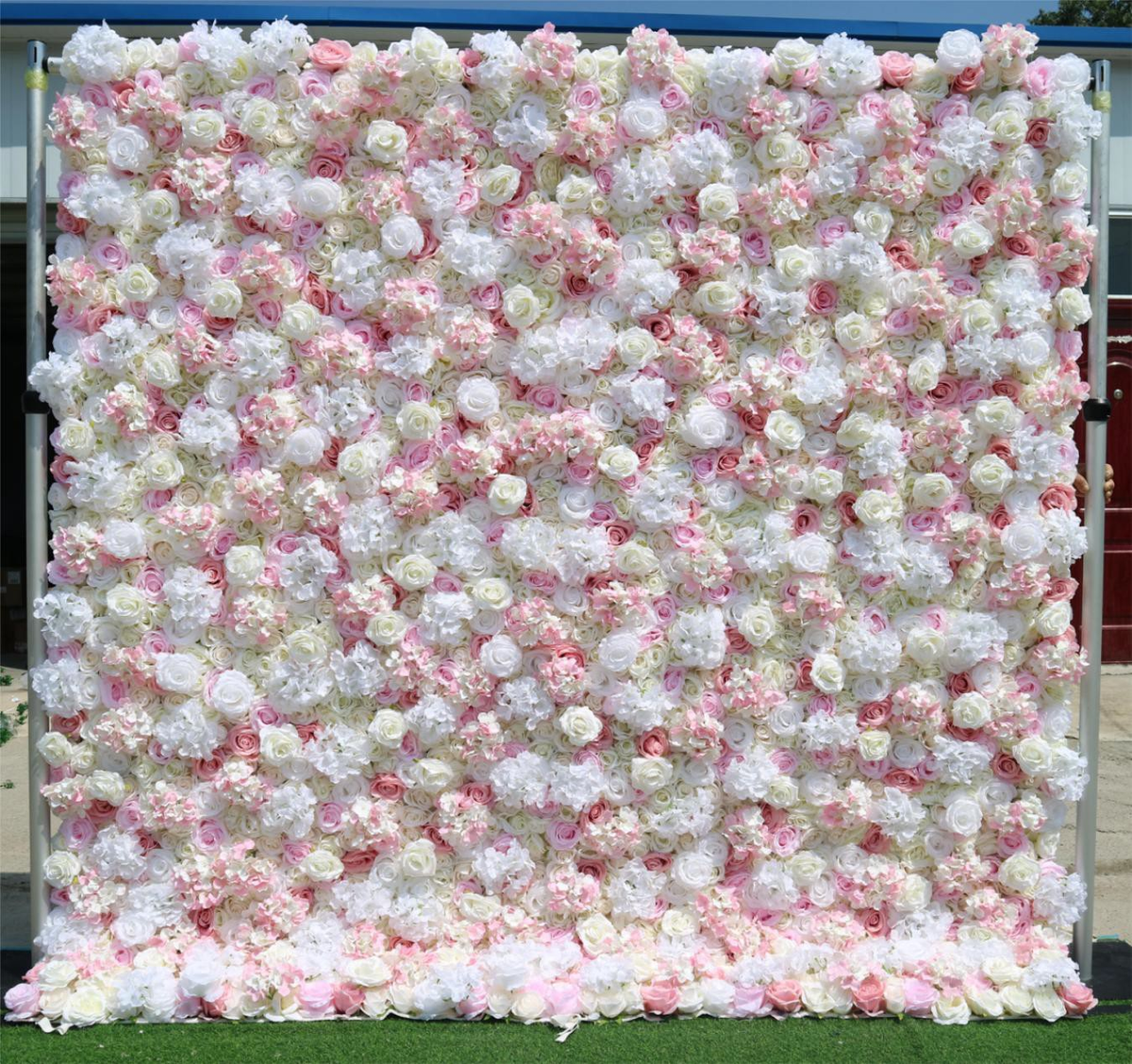 Artificial Floral Event Wall Backdrop – Style 19