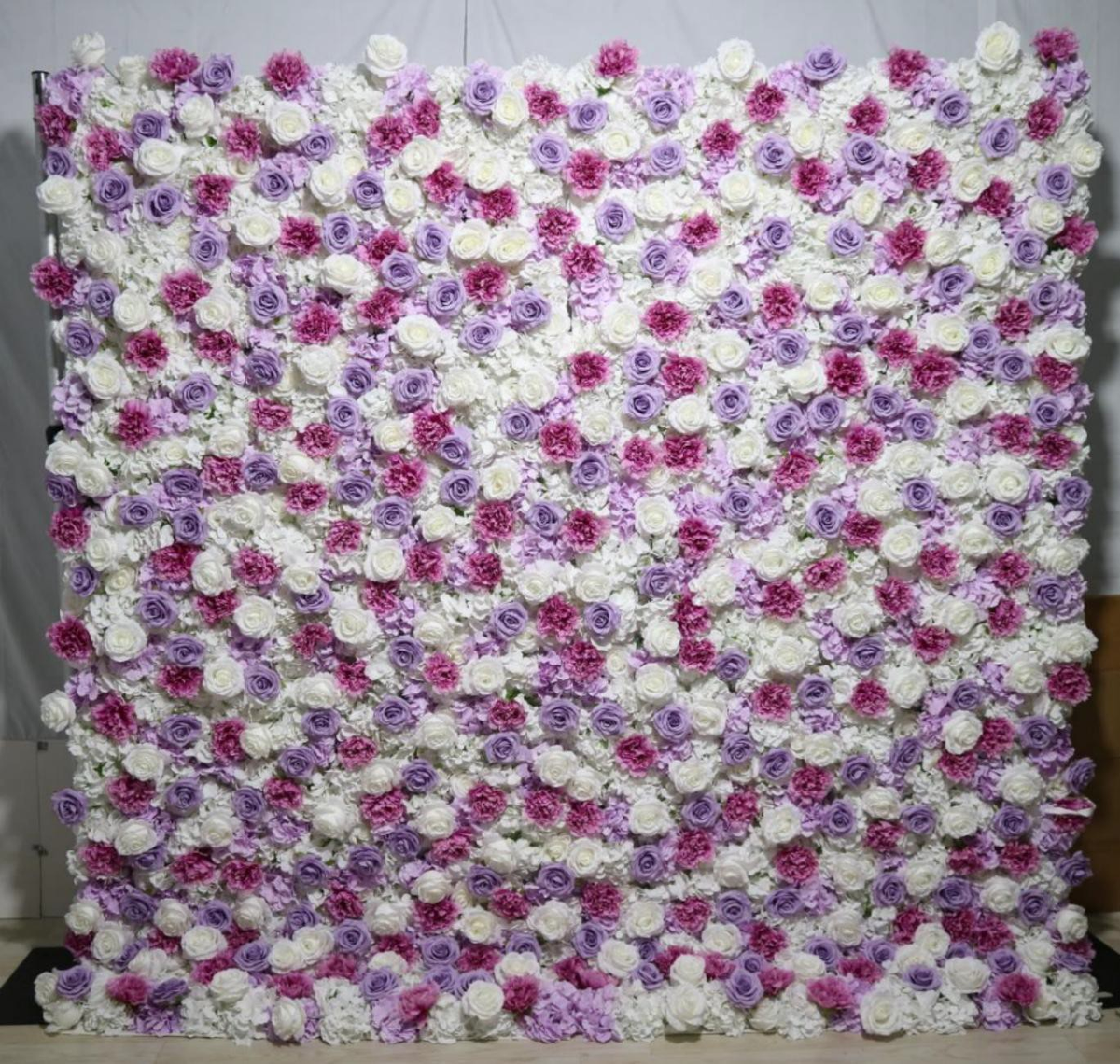 Artificial Floral Event Wall Backdrop – Style 21