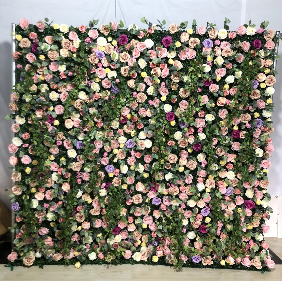 Artificial Floral Event Wall Backdrop – Style 62