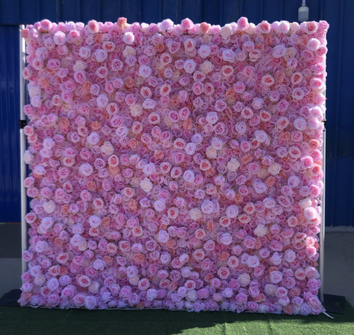 Artificial Floral Event Wall Backdrop – Style 68