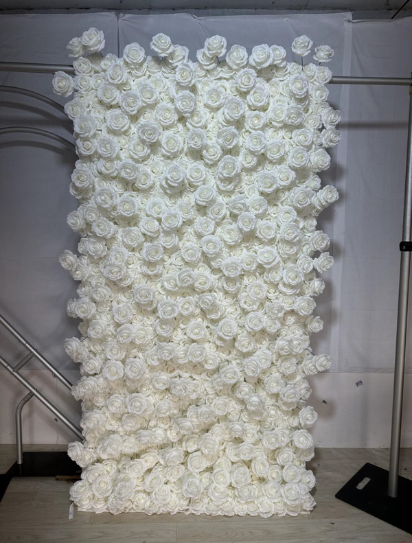 Artificial Floral Event Wall Backdrop – Style 69