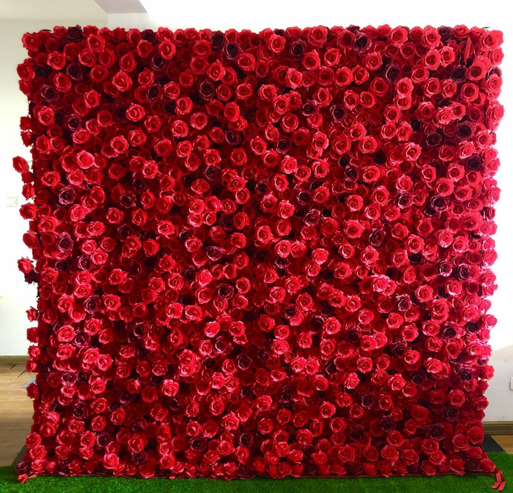 Artificial Floral Event Wall Backdrop – Style 43