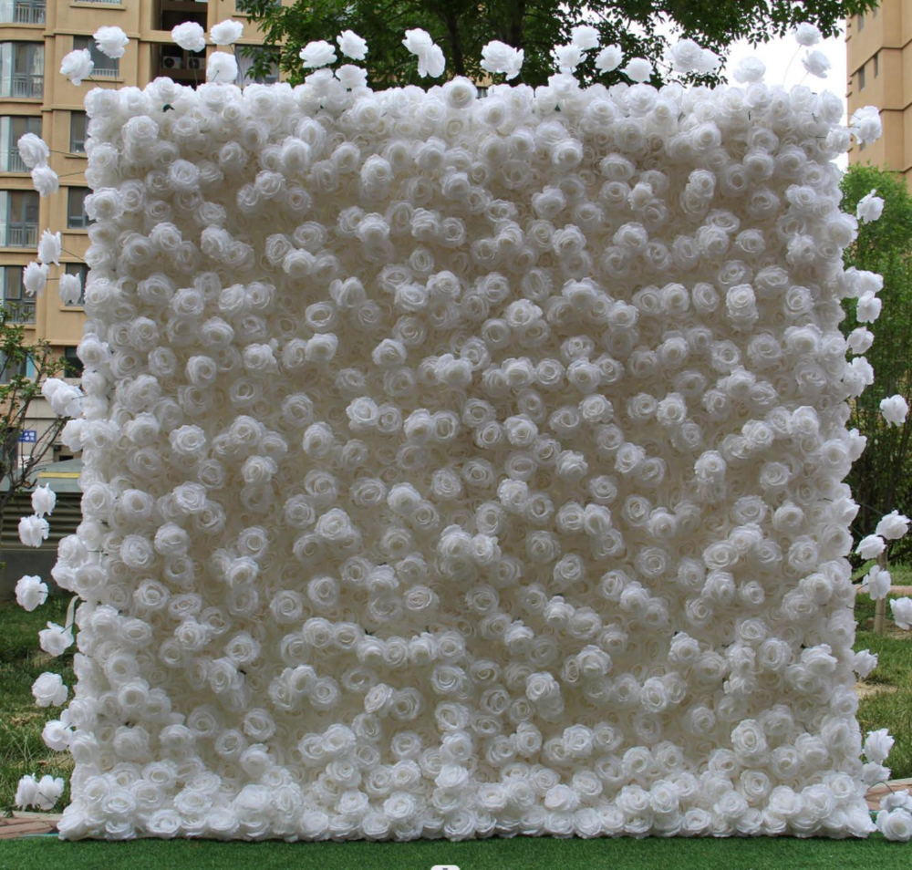 Artificial Floral Event Wall Backdrop – Style 40
